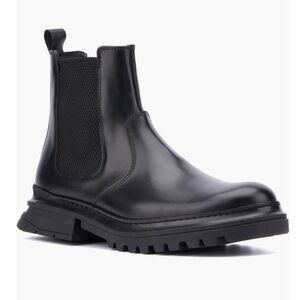 Aquatalia Mens Enrico Black Boots